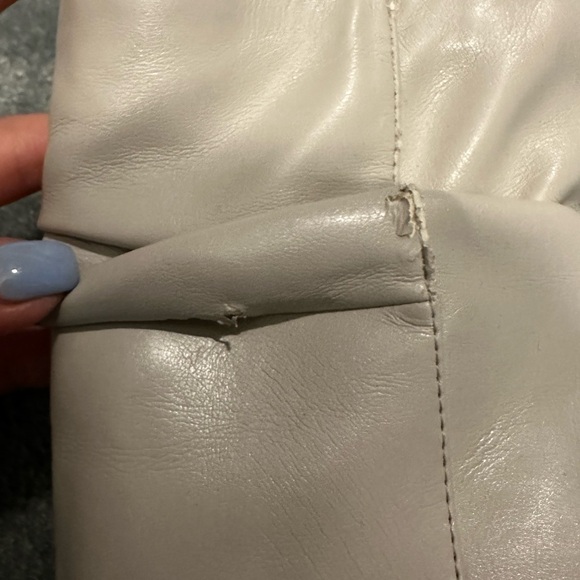 Jessica Simpson white slouch booties 7.5M - Picture 7 of 10